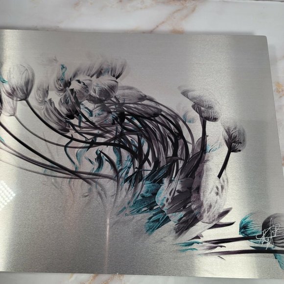 Agnes Alfano "Mystical Motion" Digital Photography on Metal Plate Signed - Picture 7 of 10